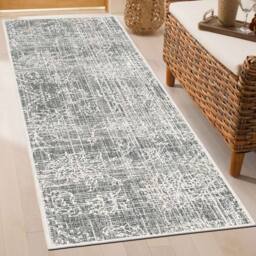 runrug Carpet Runner Rug - Indoor/Outdoor, Reversible, 2mm - '50 Shades' in Grey - Size: 70 cm x 360 cm - thumbnail 3