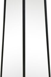 MirrorOutlet Black Metal Edged Mirrored Garden Ornament (100CM X 20CM X 20CM) - Size: 1 Pack - thumbnail 6