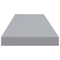 Berkfield Home Floating Wall Shelves 4 pcs Grey 90x23.5x3.8 cm MDF - thumbnail 5