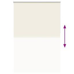 Berkfield Home Roller Blind Blackout Off-White 165x230 cm Fabric Width 161.6 cm Polyester in White - thumbnail 5