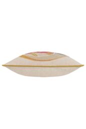 Furn Margo Embroidered 100% Cotton Tufted Cushion - Size: 50 cm x 50 cm - thumbnail 3