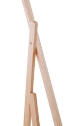 Orsina Full Length Mirror Stand, Modern Ladder Design Large Bathroom Mirror, Stable Design Large Tall Mirror Stand in Natural - thumbnail 5