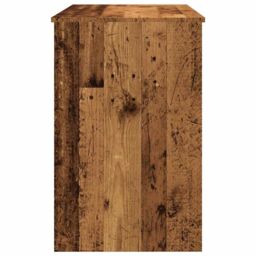 Berkfield Home Desk Old Wood 100x50x76 cm Engineered Wood in Brown - Size: 100 x 50 x 76 cm - thumbnail 6