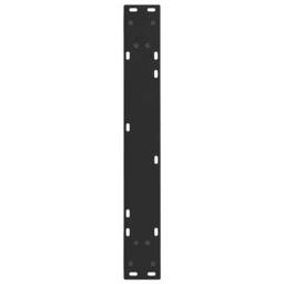 Berkfield Home Dining Table Legs V-Shape 2 pcs Black 60x(72-73.3) cm Steel - thumbnail 7