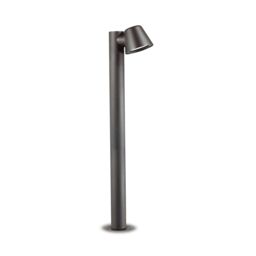 Netlighting Gas 1 Light Outdoor Bollard Anthracite IP43 GU10 in Black - thumbnail 1