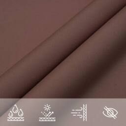 Berkfield Home Sunshade Sail Oxford Fabric Rectangular 2x2.5 m Brown - thumbnail 8