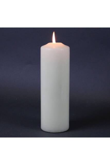 KDMD 225x70mm Church Candle White Chapel Candle - image 1