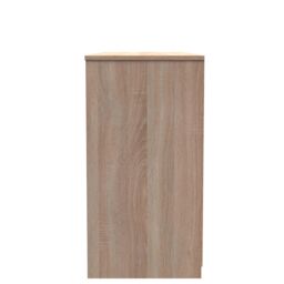 Ready Assembled 2 U Seattle 6 Drawer Kneehole Desk (Ready Assembled) in Light Oak - thumbnail 2