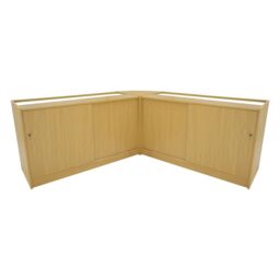 Monstershop Helios LED Shop Counter Set CM60 & 2 x K1500 - Maple in Beige - thumbnail 2