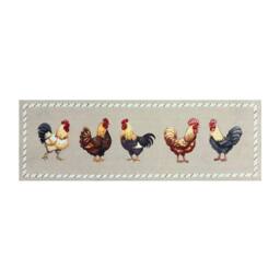 The Rug Shop UK Multi Beige Modern Animal Easy to Clean Mat in Cream - Size: 50 cm x 75 cm - thumbnail 1