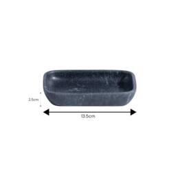 Showerdrape Octavia Bathroom Accessory Set - Soap Dish & Toothbrush Holder in Grey - thumbnail 5