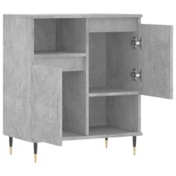 Berkfield Home Sideboard Concrete Grey 60x35x70 cm Engineered Wood - Size: 60 x 35 x 70 cm - thumbnail 6