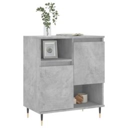 Berkfield Home Sideboard Concrete Grey 60x35x70 cm Engineered Wood - Size: 60 x 35 x 70 cm - thumbnail 3