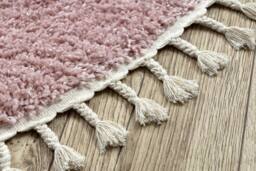 RugsX Berber Rug in Pink - Size: 160 cm diameter - thumbnail 5