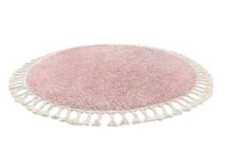 RugsX Berber Rug in Pink - Size: 160 cm diameter - thumbnail 3
