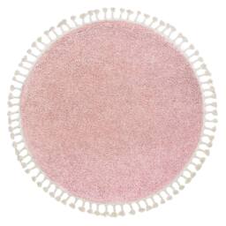 RugsX Berber Rug in Pink - Size: 160 cm diameter - thumbnail 2