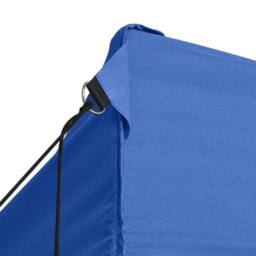 Berkfield Home Professional Folding Party Tent with 4 Sidewalls 3x4 m Steel Blue - thumbnail 7