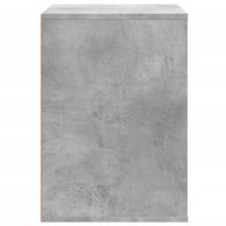 Berkfield Home Classic Corner Chest of Drawers Concrete Grey 80x41x58 cm Enginee - Size: 80 x 41 x 58 cm - thumbnail 6