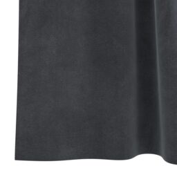 Berkfield Home Blackout Curtains with Hanging Loops 2 pcs Light Grey Velvet - thumbnail 6