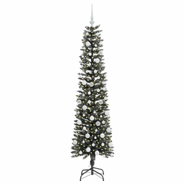 Berkfield Home Elegant Artificial Christmas Tree with Stand Green 50.5 x 50.5 x - image 1