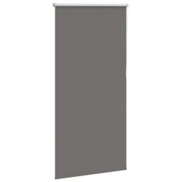 Berkfield Home Roller Blind Blackout Grey 65x150 cm Fabric Width 60.7 cm Polyester - thumbnail 3