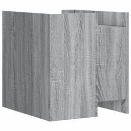Berkfield Home Bedside Cabinet Grey Sonoma 45x50x50 cm Engineered Wood - Size: 45 x 50 x 50 cm - thumbnail 6
