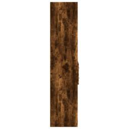 Berkfield Home Highboard Smoked Oak 70x42.5x185 cm Engineered Wood in Brown - thumbnail 5
