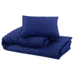 Berkfield Home Duvet Cover Set Navy Blue 200x200 cm Light-weight Microfiber - thumbnail 6