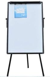 "Hygrad Built to Survive Whiteboard Tripod Magnetic 24"" x 36"" Inches Standing Flip Chart Easel Lightweight Adjustable Tripod with Eraser/Pens/Magnets" - thumbnail 6