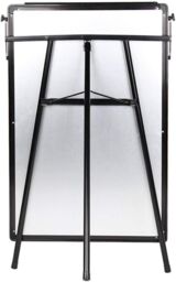 "Hygrad Built to Survive Whiteboard Tripod Magnetic 24"" x 36"" Inches Standing Flip Chart Easel Lightweight Adjustable Tripod with Eraser/Pens/Magnets" - thumbnail 8