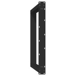 Berkfield Home Modern vidXL Dining Table Legs U-Shaped 2 pcs Black 90x(72-73) cm - thumbnail 7