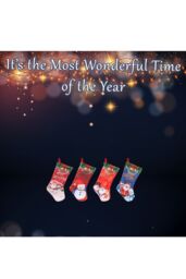 VFM e-Store Christmas Santa Sack 1 x Varied Design 60cm x 80cm Christmas Themed - Size: 60 cm x 80 cm - thumbnail 3
