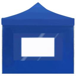 Berkfield Home Professional Folding Party Tent with Walls Aluminium 6x3 m Blue - thumbnail 6