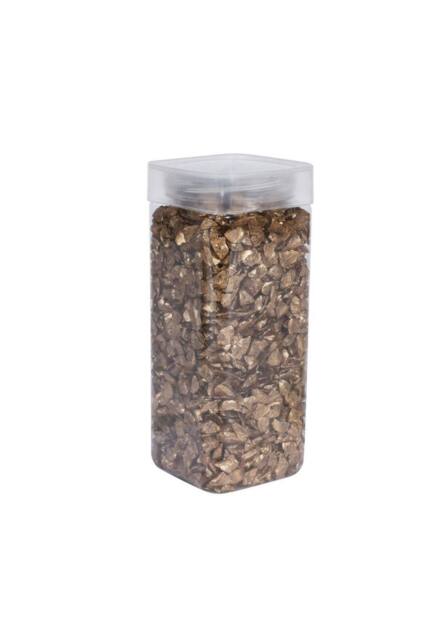 KDMD 5-8mm Pearlised Gold Glass Pebbles 750gr 2 Pack - image 1