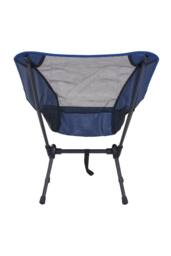 Living and Home Portable Folding Camping Chair in Navy - thumbnail 7