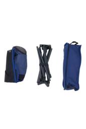 Living and Home Portable Folding Camping Chair in Navy - thumbnail 8