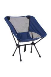 Living and Home Portable Folding Camping Chair in Navy - thumbnail 6
