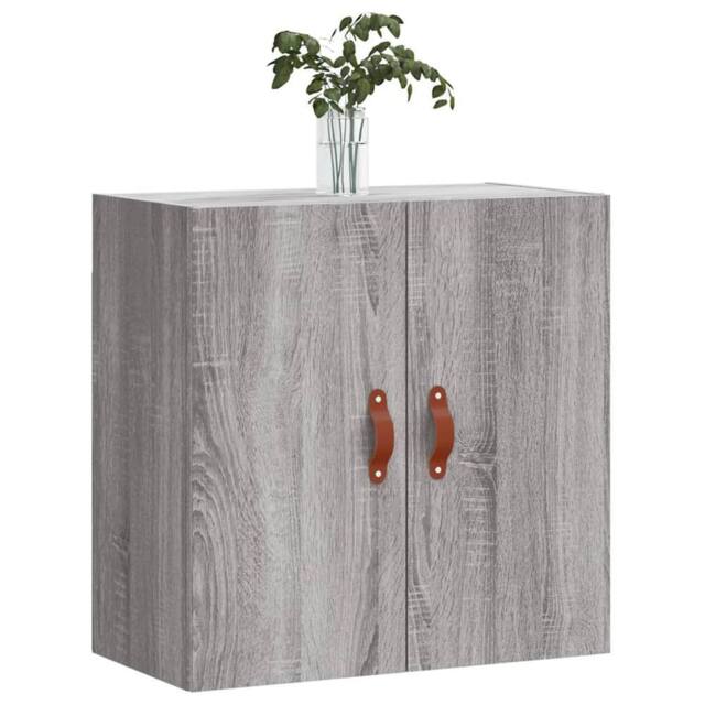 Berkfield Home Wall Cabinet Grey Sonoma 60x31x60 cm Engineered Wood - Size: 60 x 31 x 60 cm - image 1