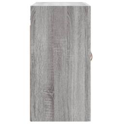 Berkfield Home Wall Cabinet Grey Sonoma 60x31x60 cm Engineered Wood - Size: 60 x 31 x 60 cm - thumbnail 7