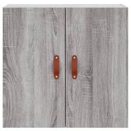 Berkfield Home Wall Cabinet Grey Sonoma 60x31x60 cm Engineered Wood - Size: 60 x 31 x 60 cm - thumbnail 5