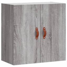 Berkfield Home Wall Cabinet Grey Sonoma 60x31x60 cm Engineered Wood - Size: 60 x 31 x 60 cm - thumbnail 3
