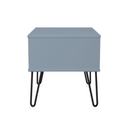 Ready Assembled 2 U Islay 1 Drawer Wide Side Table (Ready Assembled) in Light Blue - thumbnail 3