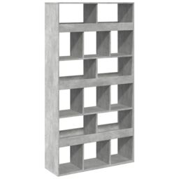 Berkfield Home Room Divider Concrete Grey 100x33x187.5 cm Engineered Wood - thumbnail 6