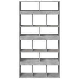 Berkfield Home Room Divider Concrete Grey 100x33x187.5 cm Engineered Wood - thumbnail 4