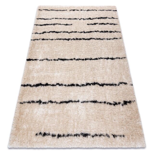 RugsX Fluffy Rug in Yellow - Size: 180 cm x 270 cm - image 1