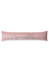 Catherine Lansfield 'Christmas Sparkle' Door Draught Excluder in Pink - thumbnail 3