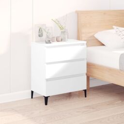 Berkfield Home Sideboard White 60x35x70 cm Engineered Wood - Size: 60 x 35 x 70 cm - thumbnail 1