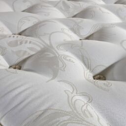 Somnior Elizabeth Two Sided Medium Soft & Medium Firm Mattress Natural Fillings in White - Size: Super King - thumbnail 4