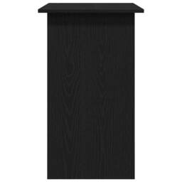 Berkfield Home Elegant Desk Black Oak 80x45x74 cm Engineered Wood - Size: 80 x 45 x 74 cm - thumbnail 7