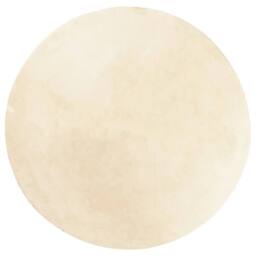 Berkfield Home Rug HUARTE Short Pile Soft & Washable Cream √ò 160 cm - Size: Medium - thumbnail 1
